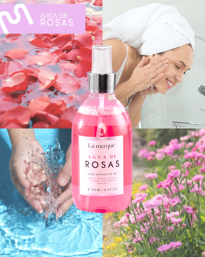 Agua De Rosas La Marque 250Ml Spray.