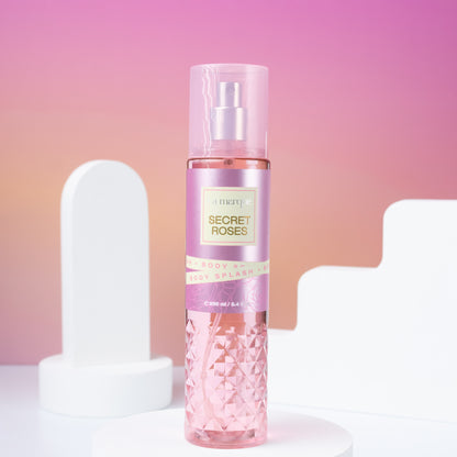 Splash Corporal Secret Roses Aroma Floral Dulce Sofisticado - 250 ml