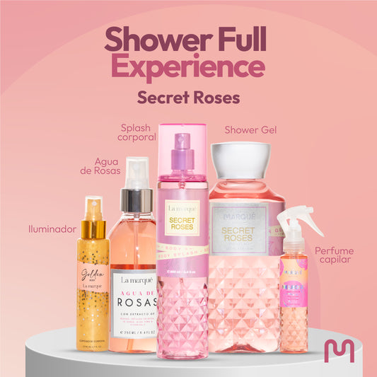 Kit Shower Full Experience: Secret Roses