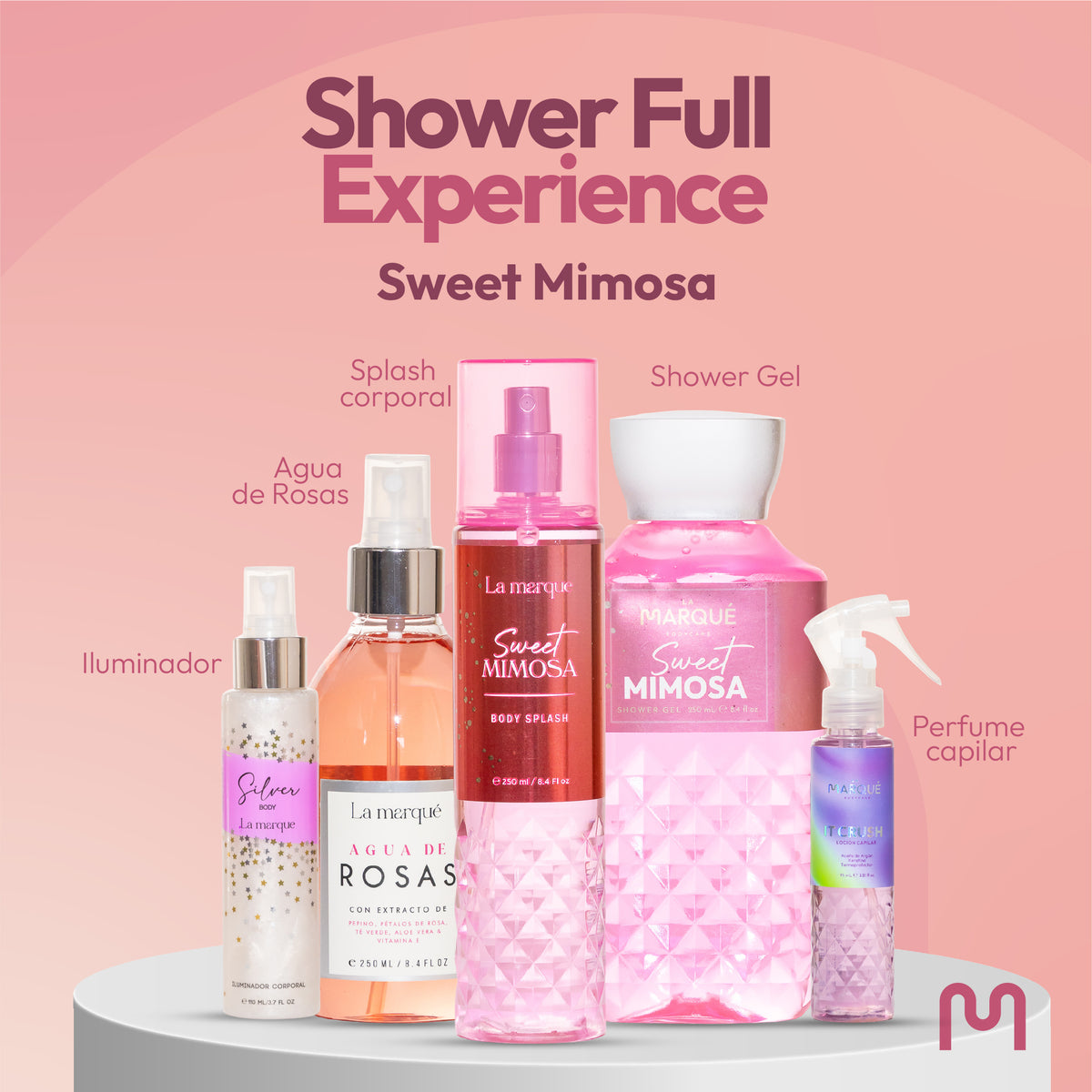 Kit Shower Full Experience: Sweet Mimosa