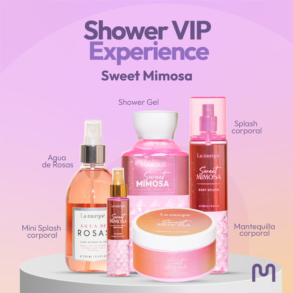 Kit Shower VIP Experience: Sweet Mimosa
