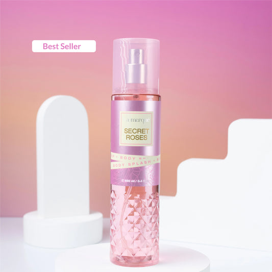 Splash Corporal Secret Roses Aroma Floral Dulce Sofisticado - 250 ml